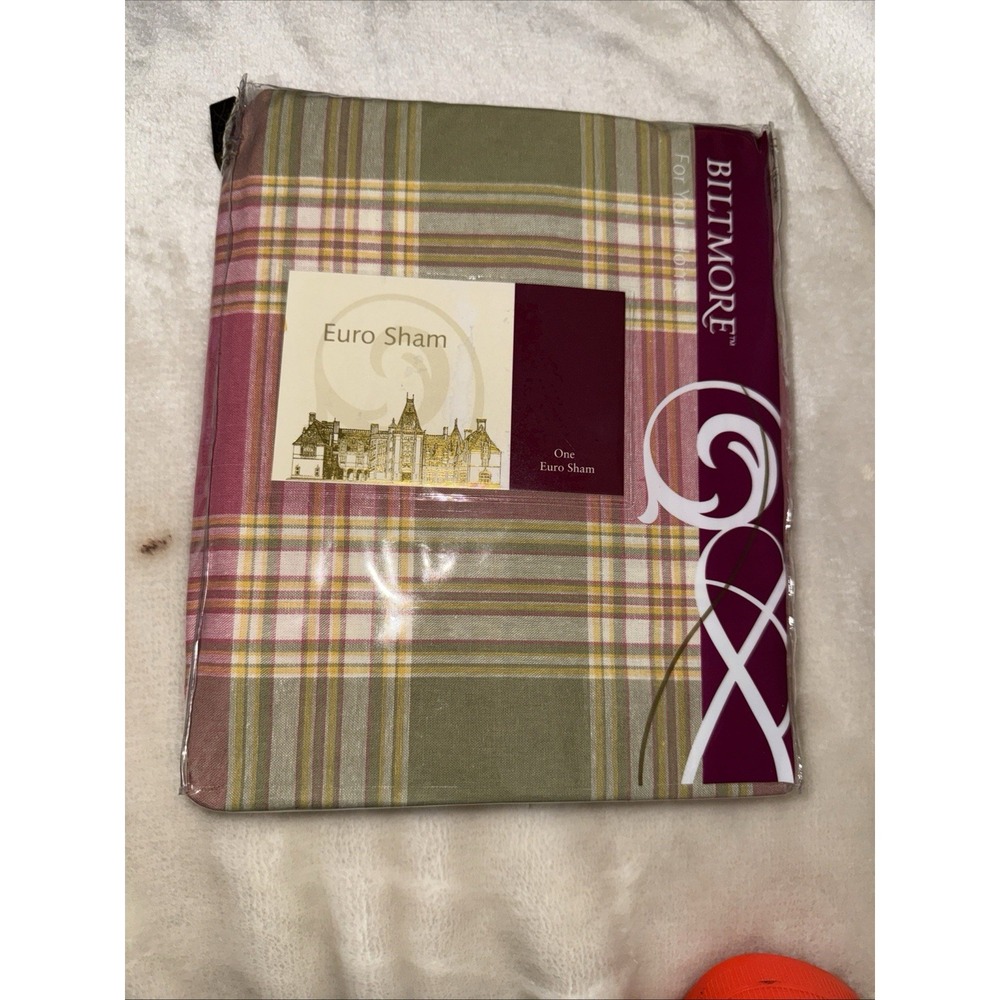 Biltmore  Garden Path Euro Sham Still In Pkg